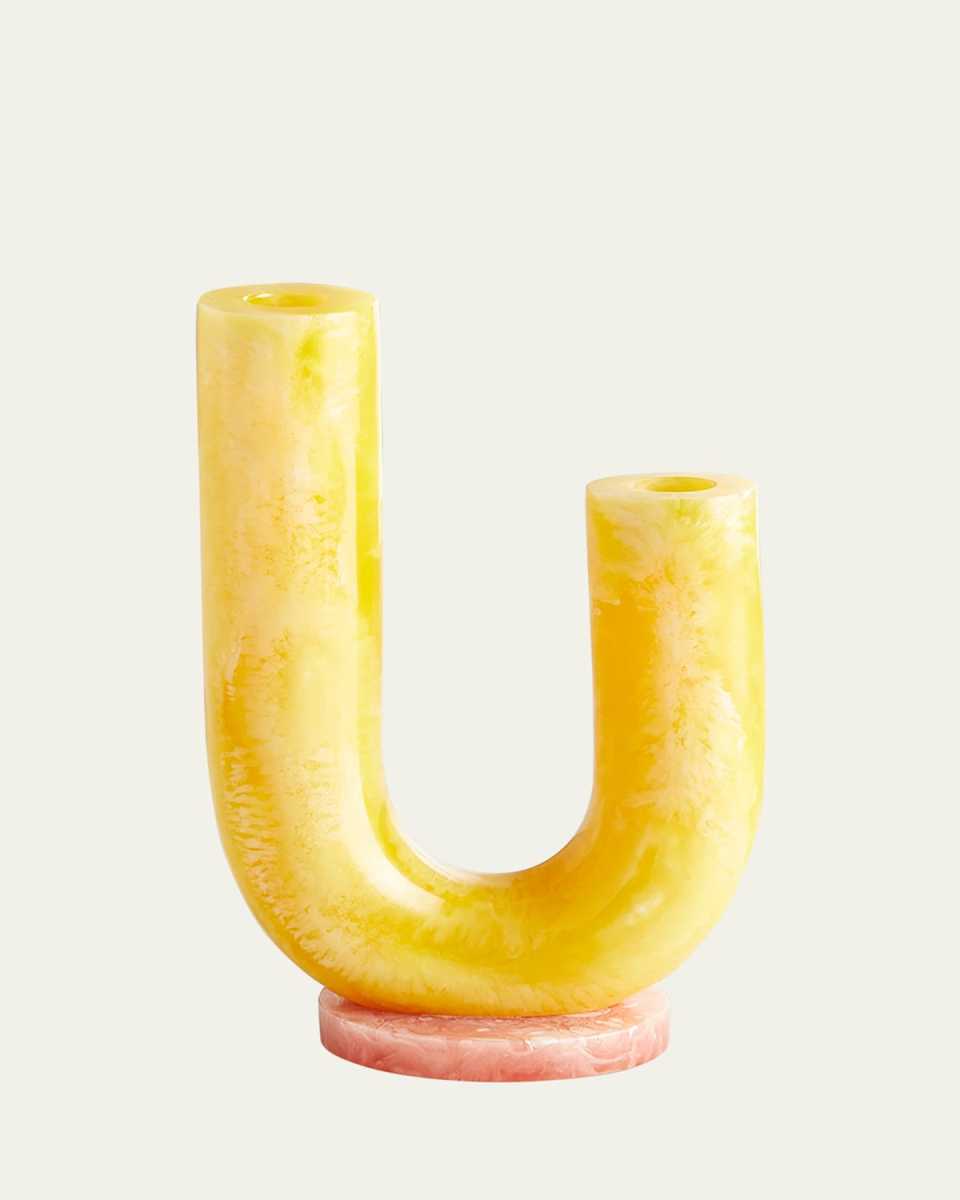 Mustique Double Tube Vase